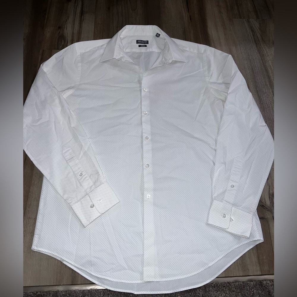 van heusen white dress shirt
